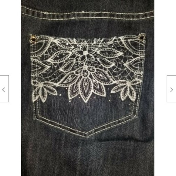 CJ Banks Ladies New Denim Jeans = Size 22W - Picture 5 of 8